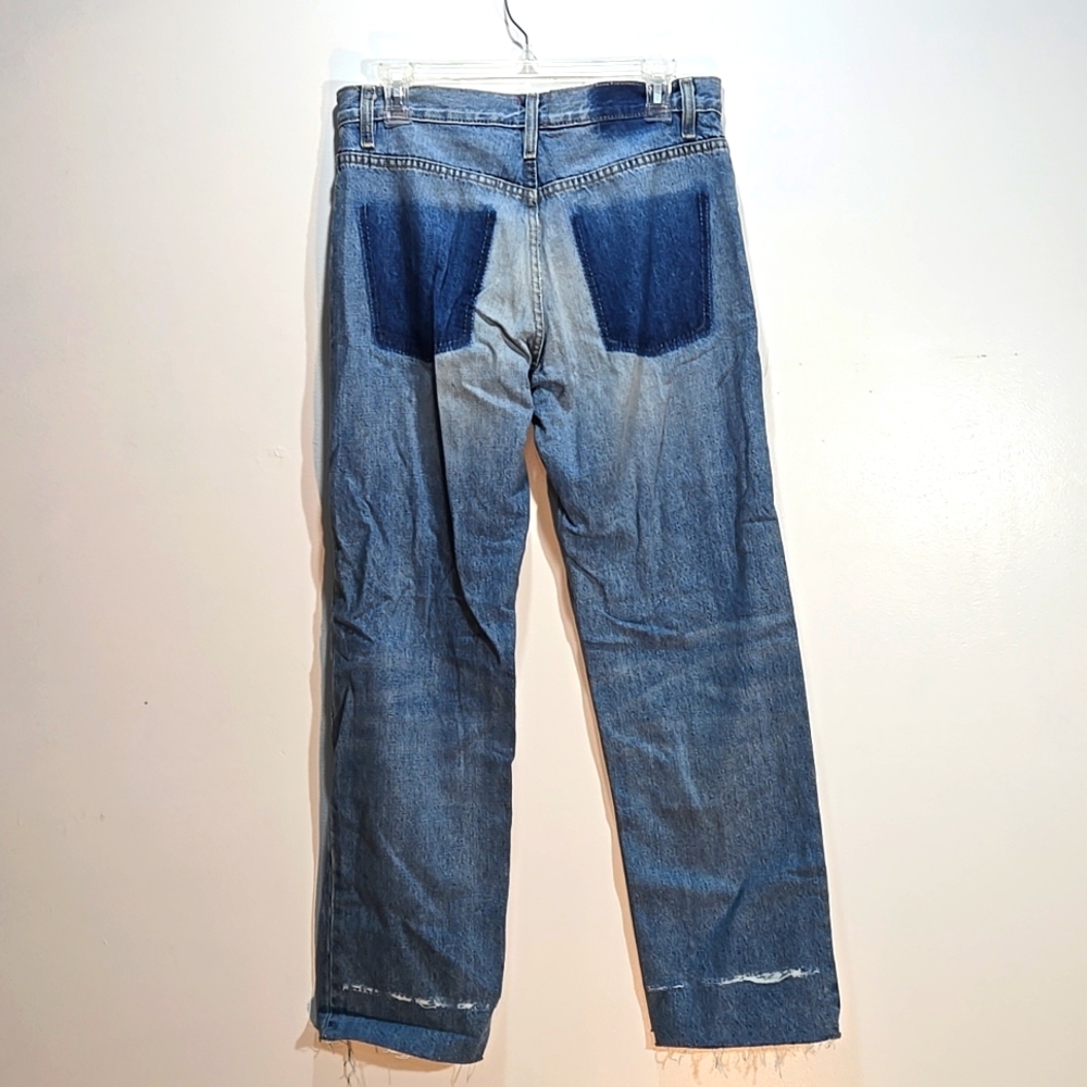 BDG Urban Outfitters Boyfriend Low Rise Distressed Raw Hem 26W